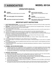 Associated 6015A Manual Del Operador