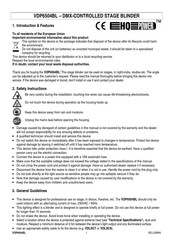 Velleman VDP6504BL Manual Del Usuario