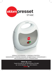 Eldom presset ST140C Manual De Instrucciones