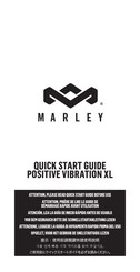 Marley POSITIVE VIBRATION XL Guia De Inicio Rapido