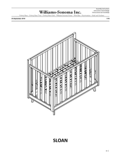 Williams-Sonoma SLOAN Instrucciones De Ensamblaje