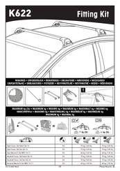 Yakima K622 Manual De Instrucciones