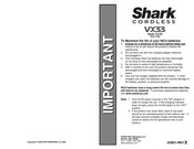 Shark CORDLESS SV769 Manual Del Usuario