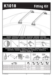 Yakima K1018 Instrucciones De Montaje