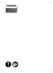 Philips HR2382 Manual Del Usuario
