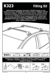 Yakima K323 Instrucciones De Montaje