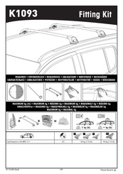 Yakima K1093 Guia De Inicio Rapido