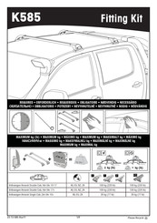 Yakima K585 Manual De Instrucciones