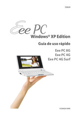 Asus Eee PC 8G Guía De Uso Rápido