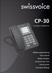 Swissvoice CP-30 Instrucciones