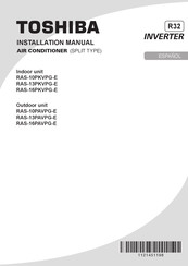 Toshiba RAS-10PKVPG-E Manual De Instalación