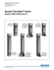 Brooks Instrument Sho-Rate 1350G Manual De Instalación Y Funcionamiento