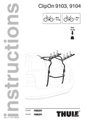 Thule 9103 Instrucciones De Montaje