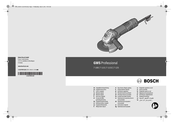 Bosch GWS Professional 7-100 Manual Original