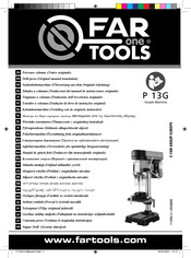 Far Tools P 13G Traducción Del Manual De Instrucciones Origina