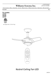 Williams-Sonoma A4725 Instrucciones De Ensamblaje