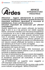 ARDES AR1K32 Folleto De Instrucciones