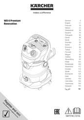 Kärcher WD 6 Premium Renovation Manual De Instrucciones