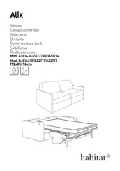 Habitat Alix 823711 Manual De Instrucciones