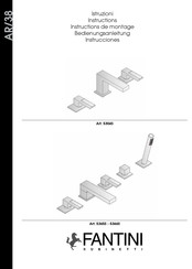 Fantini Rubinetti AR/38 5366S Instrucciones