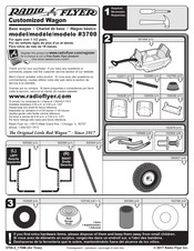 Radio Flyer 3700 Manual De Instrucciones