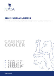 Royal Catering RCCC-58-WT Manual De Instrucciones