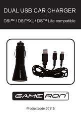 Gameron 20115 Manual De Instrucciones