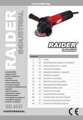 Raider RDI-AG47 Manual Del Usuario