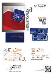 kvm-tec INDUSTRYFLEXline Guia De Inicio Rapido