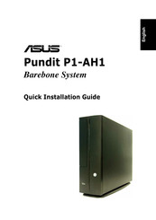 Asus Pundit P1-AH1 Guía De Instalación Rápida