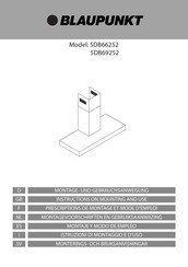 Blaupunkt 5DB66252 Montaje Y Modo De Empleo
