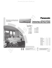 Panasonic CU-3C20BKP5G Manual Del Usuario