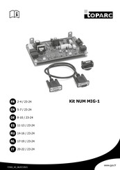 GYS Kit NUM MIG-1 Manual De Instrucciones