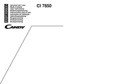 Candy CI 7850 Instrucciones Para El Uso