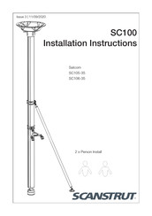 Scanstrut SC100 Serie Instrucciones De Instalación