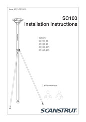 Scanstrut SC105-45 Instrucciones De Instalación