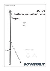 Scanstrut LMP-1 Instrucciones De Instalación