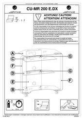 Jahnke Cuuba MR 200 E Manual De Instrucciones