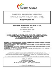 Kremlin Rexson EOS 60-C980-HD Manual De Instrucciones