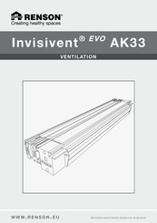 Renson Invisivent EVO AK33 Manual Del Usuario