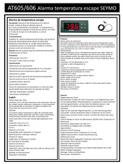 SEYMO AT606 Manual De Instrucciones