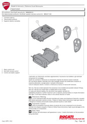 DUCATI Performance 96522110A Manual Del Usuario