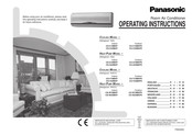 Panasonic CS-V24BKP Instrucciones De Operación