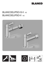 Blanco ELIPSO-S-ll HD Instrucciones De Montaje Y Mantenimiento
