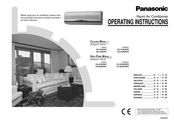 Panasonic CS-W18CKP Instrucciones De Operación