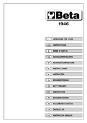 Beta 1946 Manual De Instrucciones