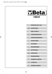 Beta 1921I Instrucciones