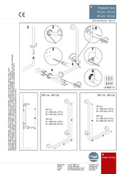 Pressalit Care RT119 Instrucciones De Montaje