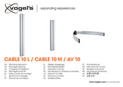 Vogel's CABLE 10 M Instrucciones De Montage