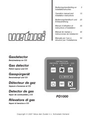 Vetus PD1000 Manual De Manejo Y Instrucciones De Instalación